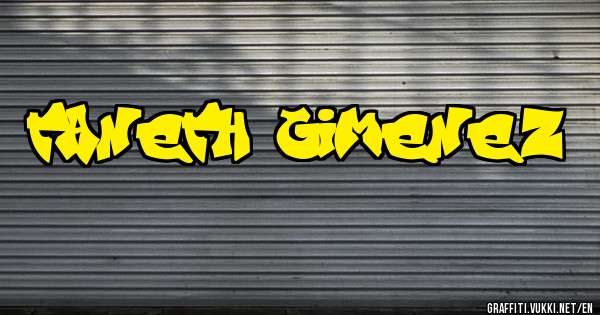 taneth gimenez