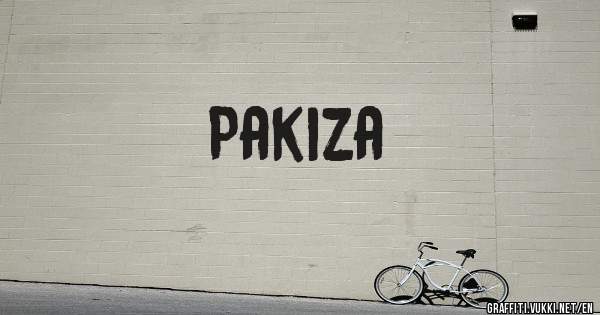 Pakiza