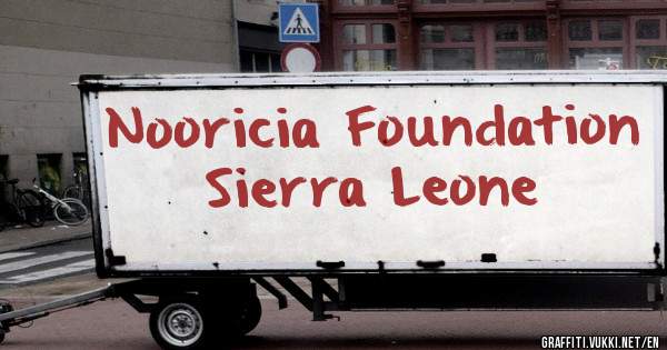 Nooricia Foundation Sierra Leone