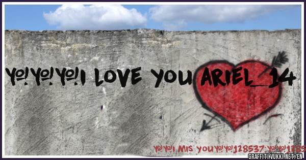 ♡♡♡i love you ariel_14
