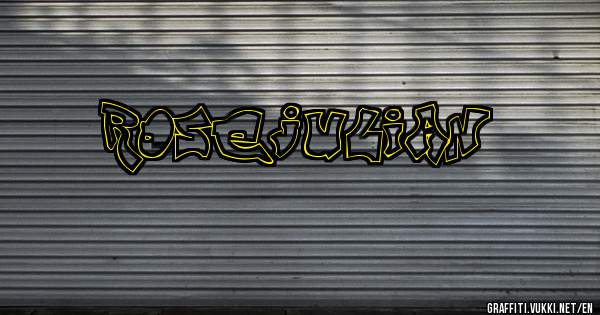 ROSEJULIAN