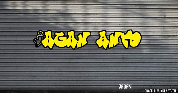 Jagan anto