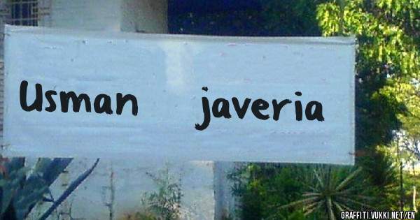 Usman❤️javeria 