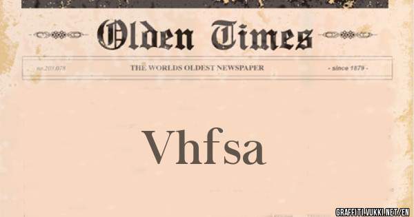 Vhfsa