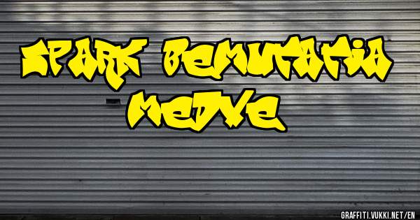 spark bemutatja medve