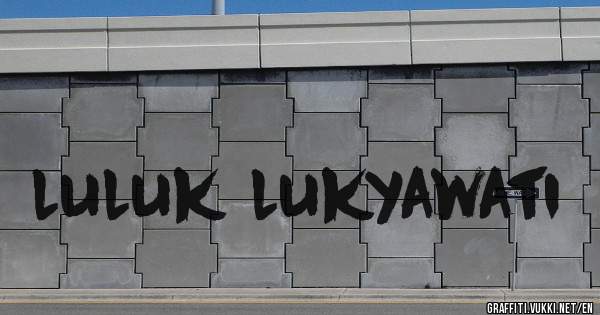 luluk lukyawati
