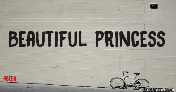 Beautiful princess