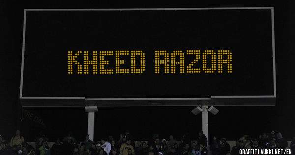 Kheed Razor