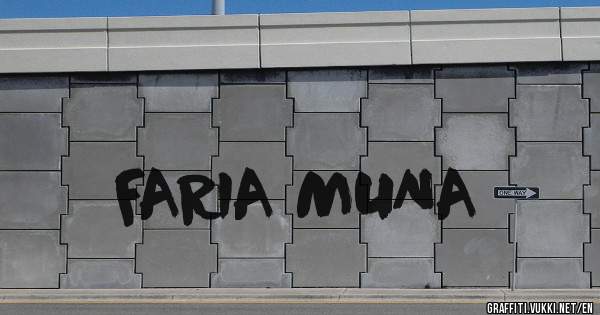 FARIA MUNA