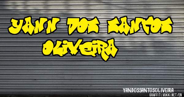 yann dos santos oliveira 123