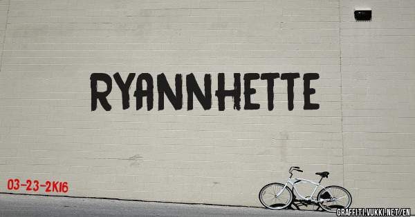 Ryannhette