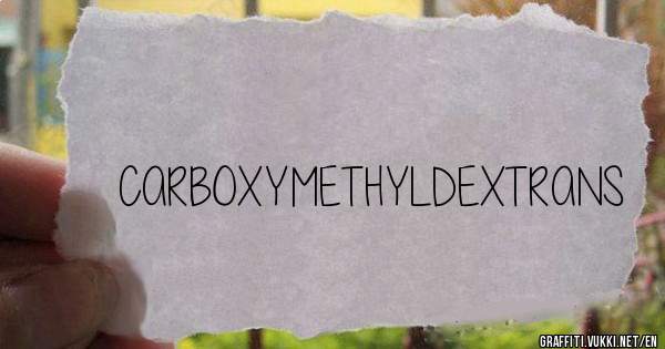 CARBOXYMETHYLDEXTRANS