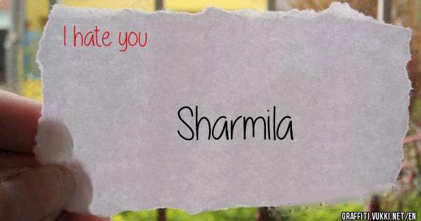 Sharmila