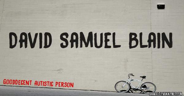 David Samuel Blain 