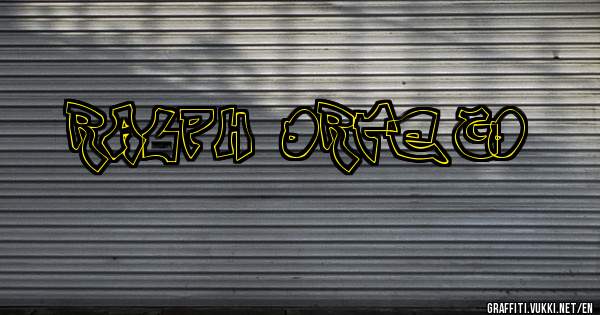 RALPH ORTEGO