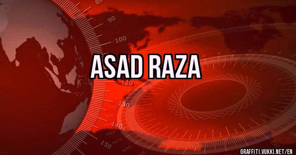 Asad Raza