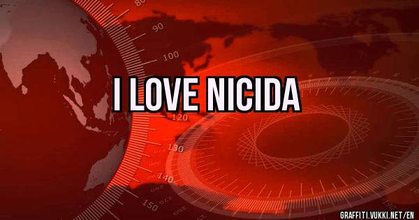 I Love Nicida 