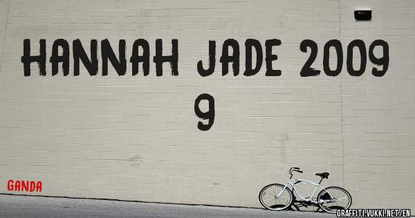 hannah jade 2009 9
