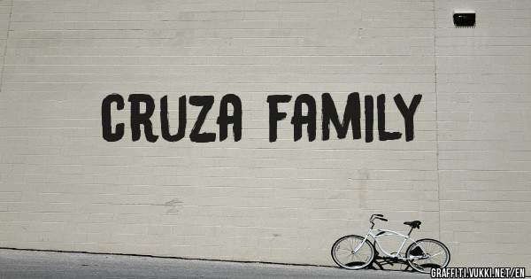 cruza family