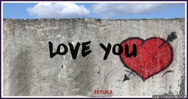 Love you