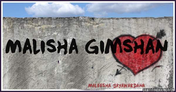 Malisha Gimshan 