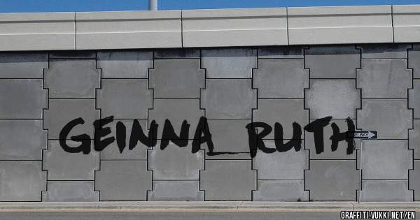 Geinna_Ruth