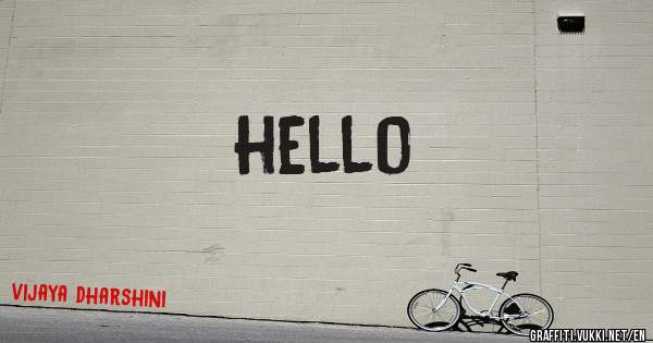 hello