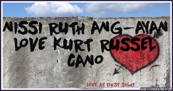 NISSI RUTH ANG-AYAN LOVE KURT RUSSEL CANO