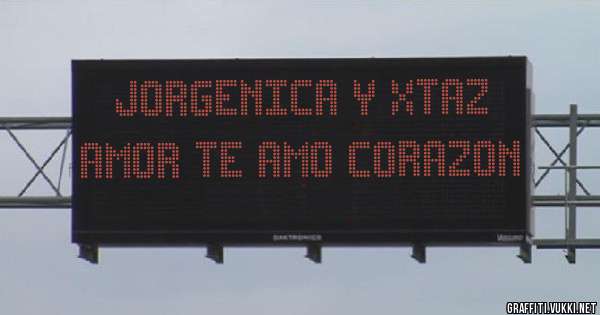        JorgeNica y Xtaz  
AMOR TE AMO CORAZON 