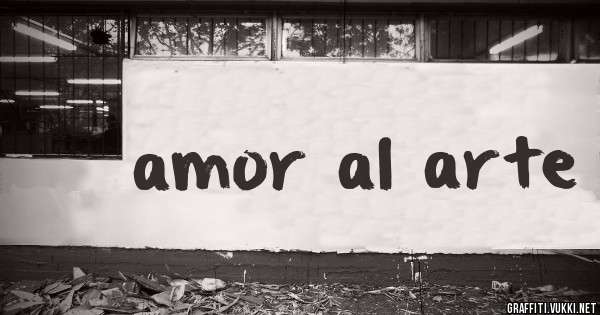 amor al arte