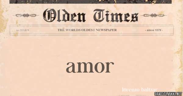 amor
