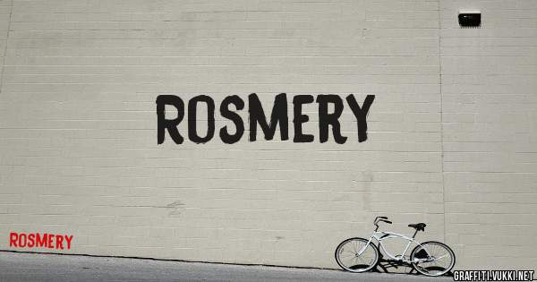 Rosmery
