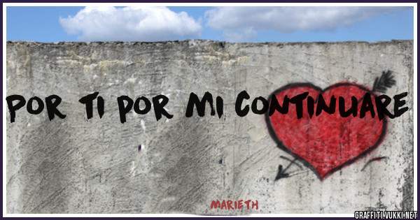 Por ti por mi continuare