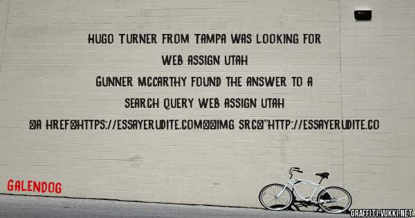 Hugo Turner from Tampa was looking for web assign utah 
 
Gunner McCarthy found the answer to a search query web assign utah 
 
 
<a href=https://essayerudite.com><img src=''http://essayerudite.co
