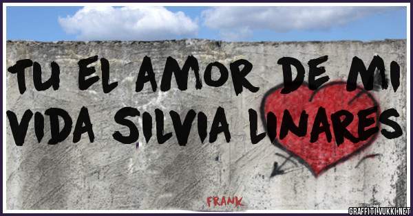 Tu el amor de mi vida Silvia linares