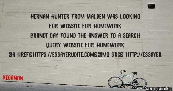 Hernan Hunter from Malden was looking for website for homework 
 
Brandt Day found the answer to a search query website for homework 
 
 
<a href=https://essayerudite.com><img src=''http://essayer