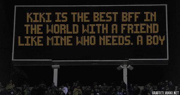 Kiki is the best BFF in the world with a friend like mine who needs. A boy