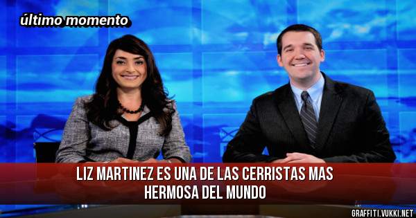 Liz Martinez es una de las Cerristas mas hermosa del mundo