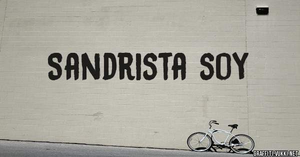 Sandrista soy 