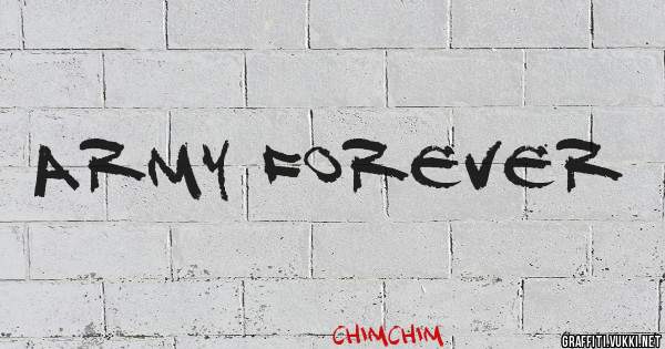 ARMY FOREVER 