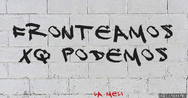 fronteamos xq podemos