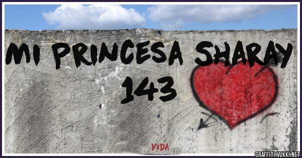 Mi Princesa Sharay
143