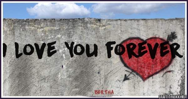 I love You forever