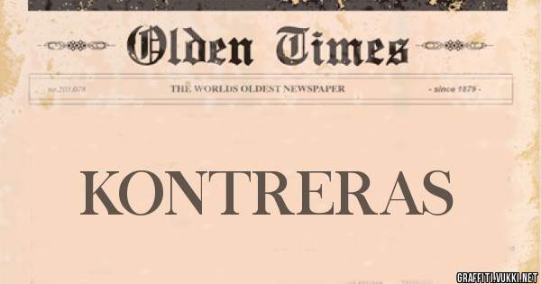 KONTRERAS
