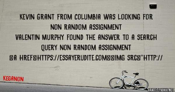 Kevin Grant from Columbia was looking for non random assignment 
 
Valentin Murphy found the answer to a search query non random assignment 
 
 
<a href=https://essayerudite.com><img src=''http://