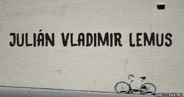Julián Vladimir Lemus 