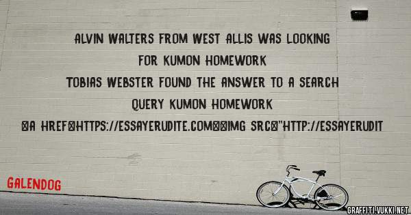Alvin Walters from West Allis was looking for kumon homework 
 
Tobias Webster found the answer to a search query kumon homework 
 
 
<a href=https://essayerudite.com><img src=''http://essayerudit
