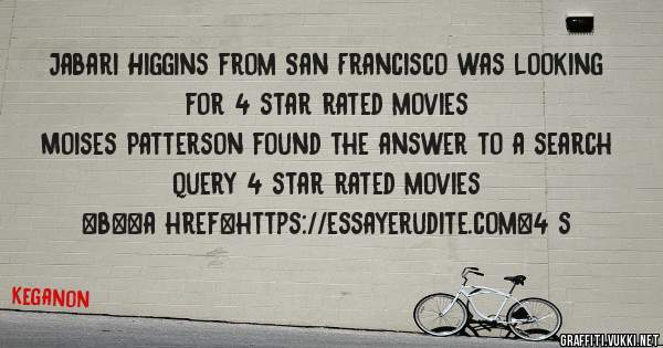 Jabari Higgins from San Francisco was looking for 4 star rated movies 
 
Moises Patterson found the answer to a search query 4 star rated movies 
 
 
 
 
<b><a href=https://essayerudite.com>4 s