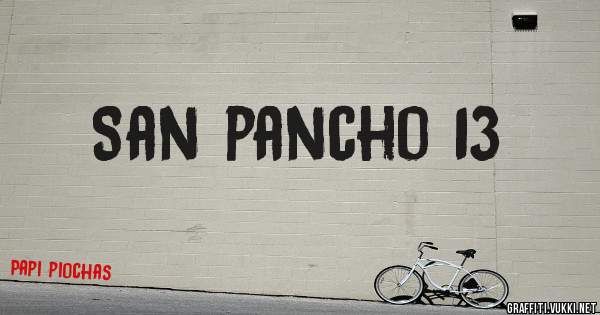 San pancho 13