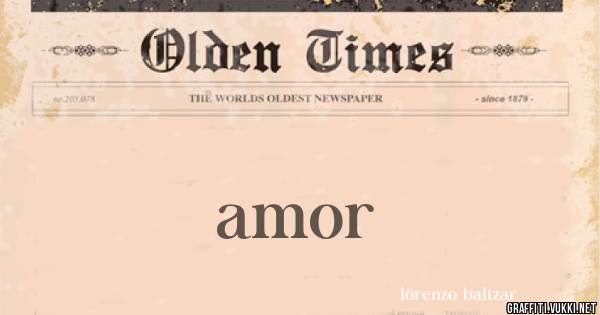 amor